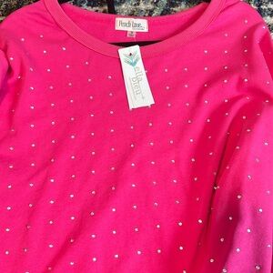 Hot pink sweater from Ella Bleu Boutique. New with tags.